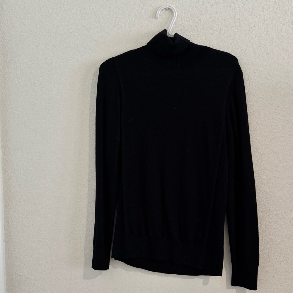 Express Black Turtleneck Sweater